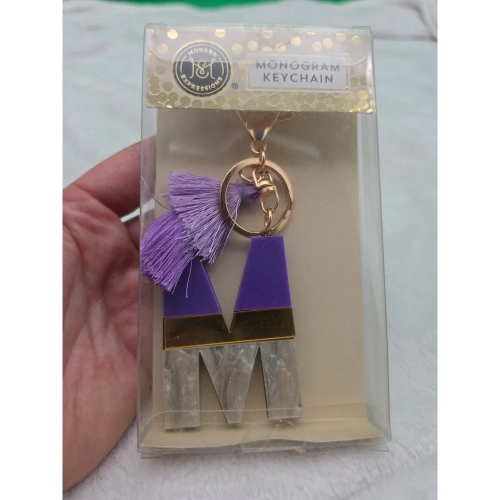 Monogram new purple